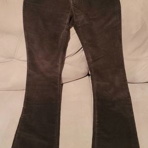 GAP Brown cords espresso low rise 4